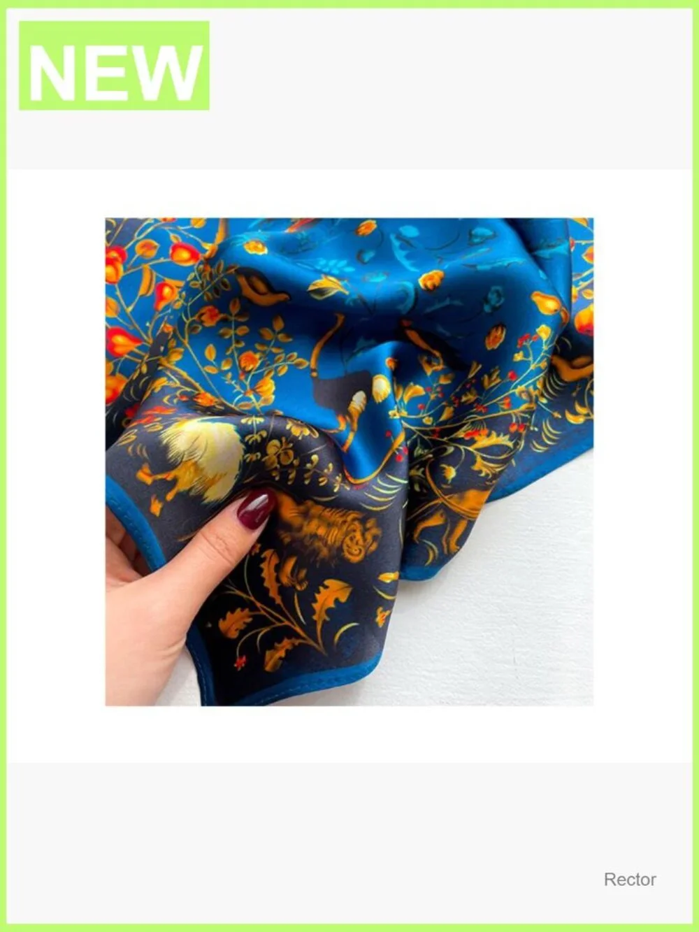 21x21in Mulberry Silk Scarf Lightweight Neckerchief Headscarf
